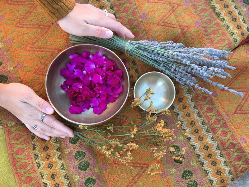 herbs and singing bowls help to provide the most authentic experience in healing, learning, and growing.